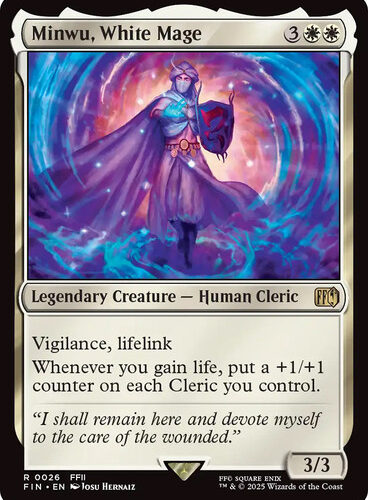 Minwu, White Mage FINAL FANTASY