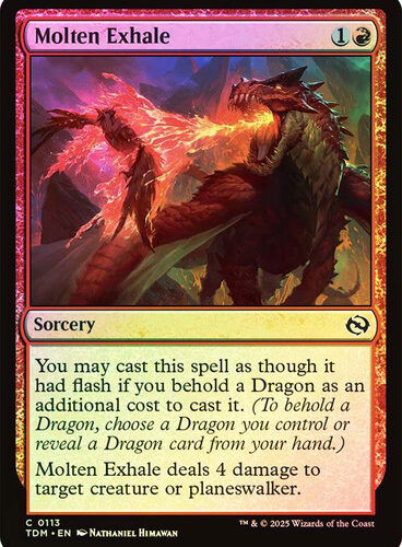 Molten Exhale Tarkir: Dragonstorm