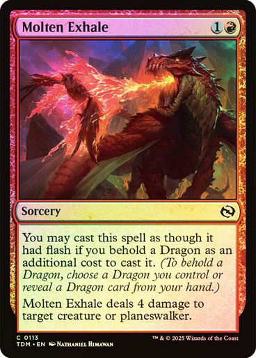 Molten Exhale Tarkir: Dragonstorm
