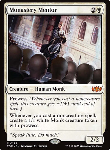 MonasteryMentor__73263 Monastery Mentor Tarkir: Dragonstorm Commander