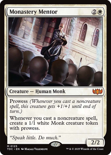 Monastery Mentor Tarkir: Dragonstorm Commander