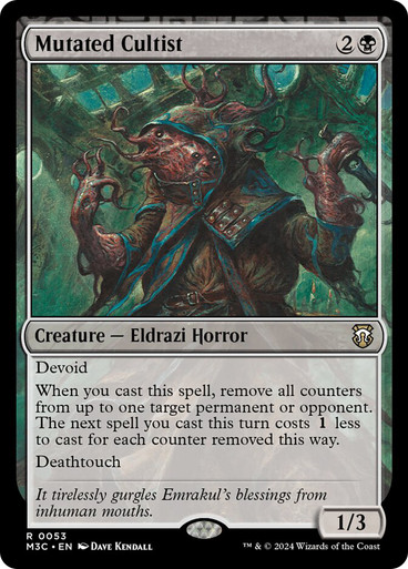 Mutated Cultist Modern Horizons 3 Commander
