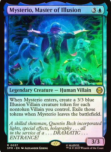 Mysterio, Master of Illusion Marvel's Spider-Man foil