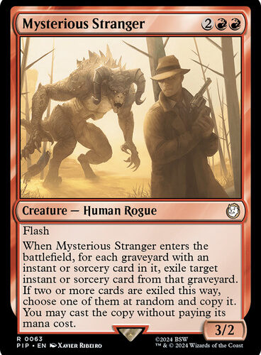 Mysterious Stranger Fallout Commander