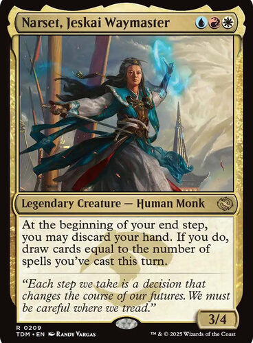 NarsetJeskaiWaymaster__60242 Narset, Jeskai Waymaster Tarkir: Dragonstorm