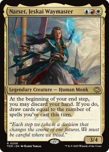 NarsetJeskaiWaymaster__60242 Narset, Jeskai Waymaster Tarkir: Dragonstorm