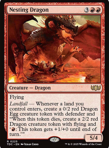 Nesting Dragon Tarkir: Dragonstorm Commander