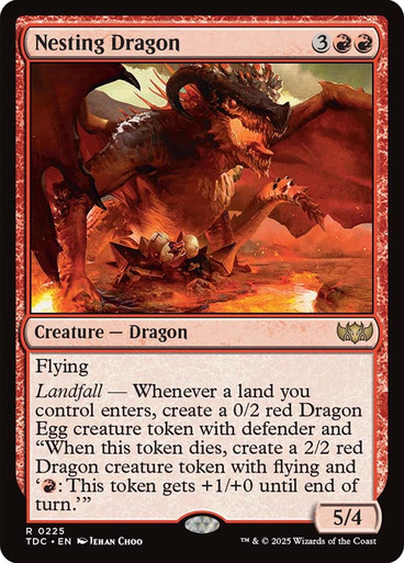 NestingDragon__83454 Nesting Dragon Tarkir: Dragonstorm Commander