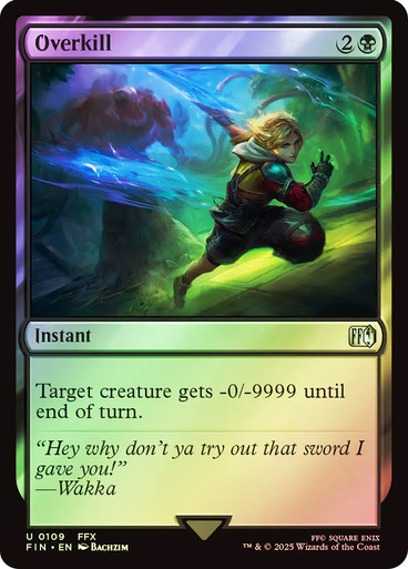 Overkill__41742 Overkill FINAL FANTASY Foil