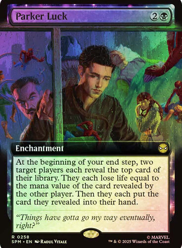 Parker Luck (Extended Art) Marvel's Spider-Man Foil