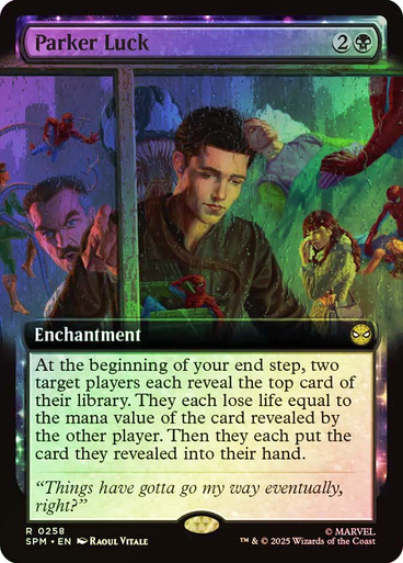 Parker Luck (Extended Art) Marvel's Spider-Man Foil