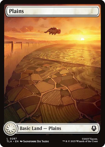 Plains (#287) (Full Art) Avatar: The Last Airbender