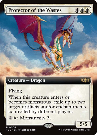 Protector of the Wastes (Extended Art) Tarkir: Dragonstorm Commander