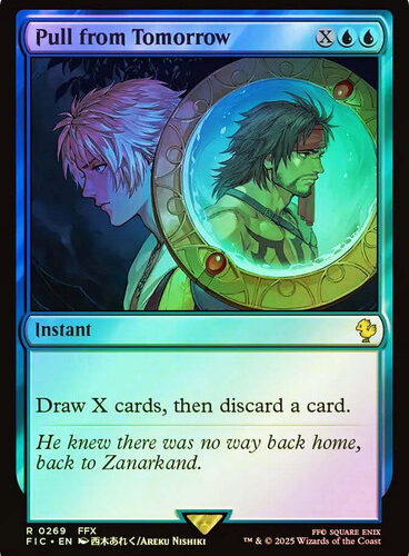 Pull from Tomorrow FINAL FANTASY Commander Surge Foil