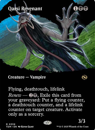 Qarsi Revenant (Borderless) Tarkir: Dragonstorm