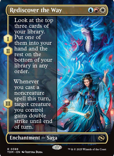 Rediscover the Way (Borderless) Tarkir: Dragonstorm