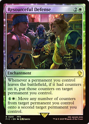 Resourceful Defense FINAL FANTASY Commander