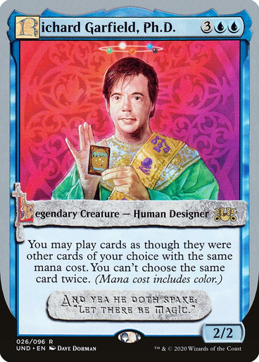 Richard Garfield, Ph.D. Unsanctioned