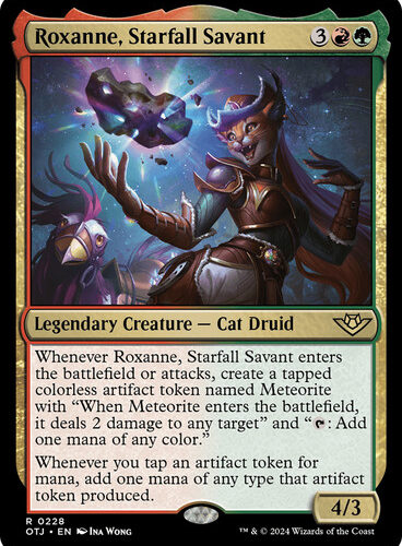 RoxanneStarfallSavant__87759 Roxanne, Starfall Savant Outlaws of Thunder Junction