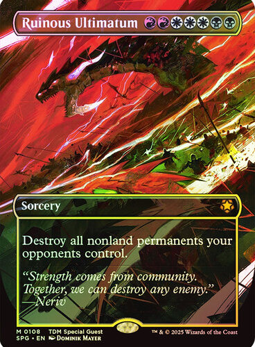 Ruinous Ultimatum (Borderless) Special Guests