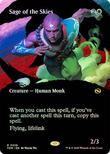 SageOfTheSkies328__87985 Sage of the Skies (Borderless) Tarkir: Dragonstorm foil