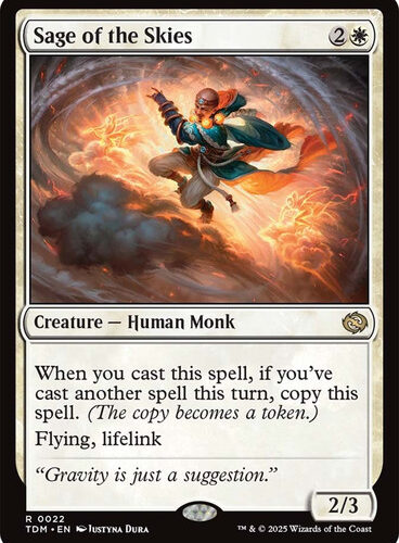 Sage of the Skies Tarkir: Dragonstorm