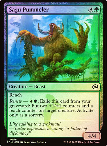 Sagu Pummeler Tarkir: Dragonstorm foil