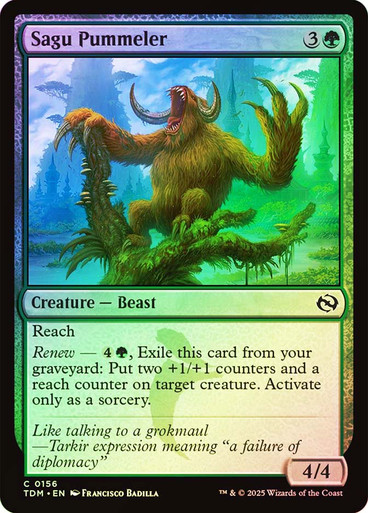 Sagu Pummeler Tarkir: Dragonstorm foil