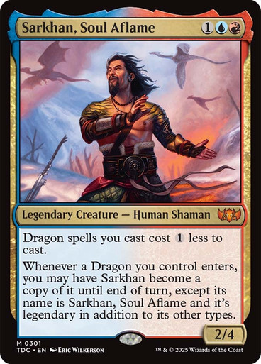 Sarkhan, Soul Aflame Tarkir: Dragonstorm Commander