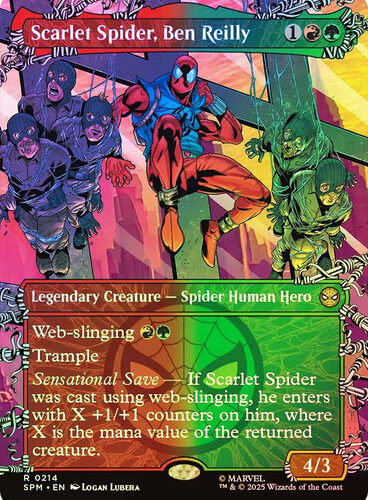 ScarletSpiderBenReilly214__95741 Scarlet Spider, Ben Reilly (Borderless) Marvel's Spider-Man