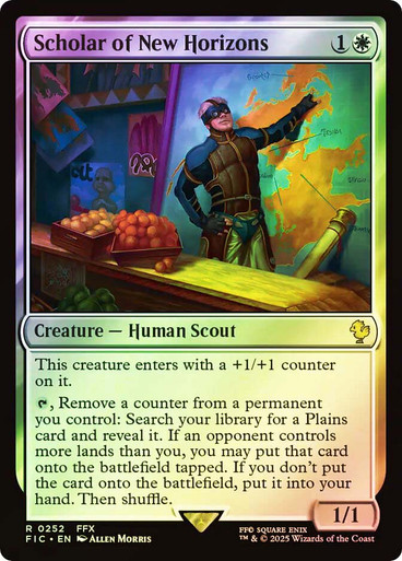 Scholar of New Horizons FINAL FANTASY Commander Surge Foil