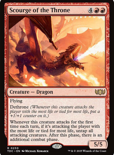 ScourgeOfTheThrone__76458 Scourge of the Throne Tarkir: Dragonstorm Commander