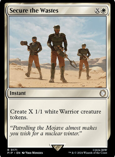 Secure the Wastes Fallout Commander