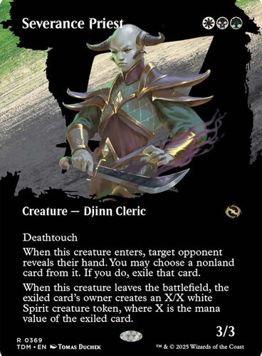 Severance Priest (Borderless) Tarkir: Dragonstorm