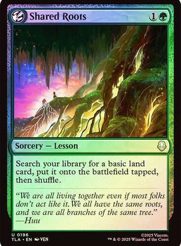 SharedRoots__04924 Shared Roots Avatar: The Last Airbender Foil