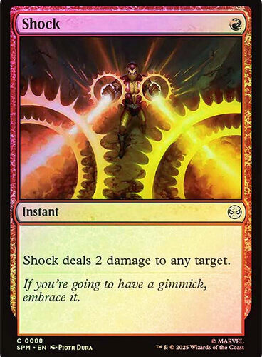 Shock Marvel's Spider-Man foil