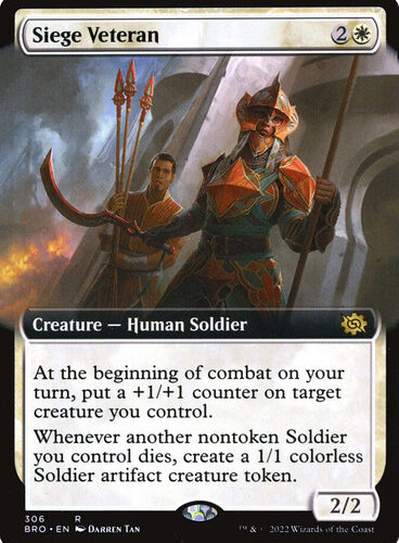 Siege Veteran (Extended Art) The Brothers' War