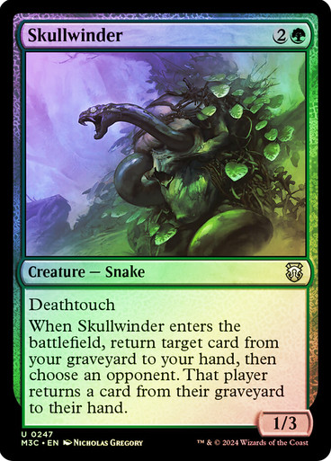 Skullwinder Modern Horizons 3 Commander Ripple Foil