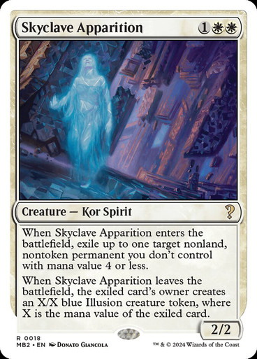 Skyclave Apparition Mystery Booster 2