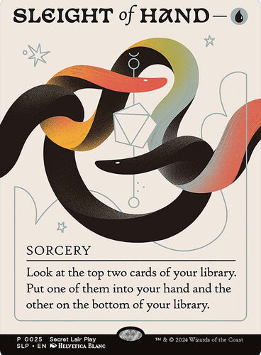 SleightOfHand025__04917 Sleight of Hand (Secret Lair Play) Secret Lair Drop