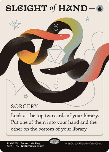 SleightOfHand025__04917 Sleight of Hand (Secret Lair Play) Secret Lair Drop