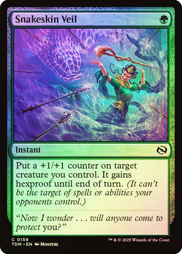 Snakeskin Veil Tarkir: Dragonstorm foil