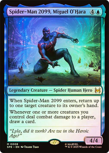 Spider-Man 2099, Miguel O'Hara Marvel's Spider-Man Eternal foil