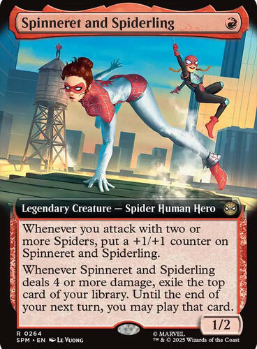 Spinneret and Spiderling (Extended Art) Marvel's Spider-Man