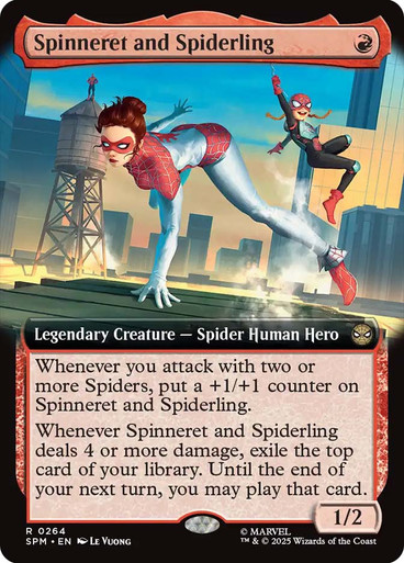 Spinneret and Spiderling (Extended Art) Marvel's Spider-Man