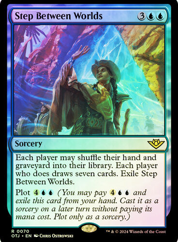 Step Between Worlds Outlaws of Thunder Junction foil