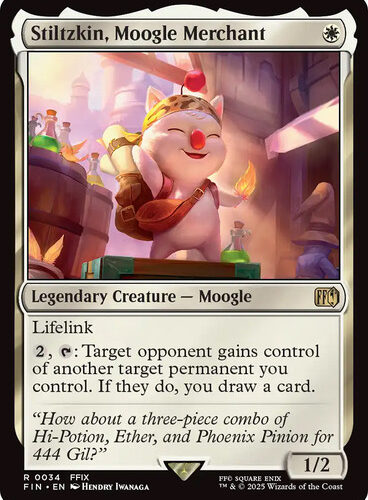 Stiltzkin, Moogle Merchant FINAL FANTASY