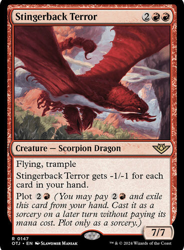 Stingerback Terror Outlaws of Thunder Junction