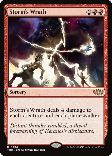 Storm's Wrath Tarkir: Dragonstorm Commander