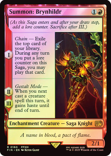 Version en Español Summon: Brynhildr FINAL FANTASY